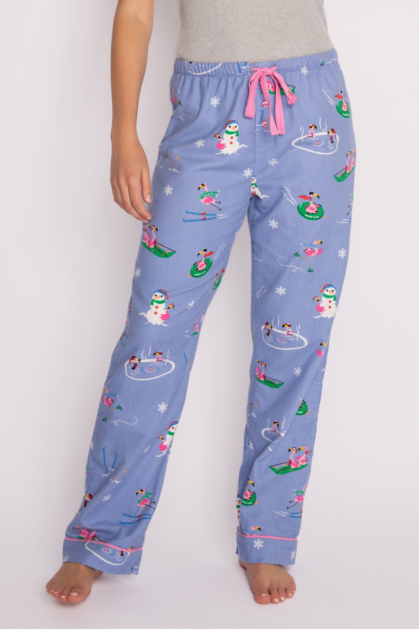 Flamingo-Print Comfy Flannel Pant – P.J. Salvage