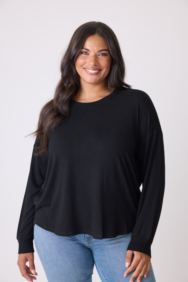 Jammie Essentials Long Sleeve Top - Extended Sizes