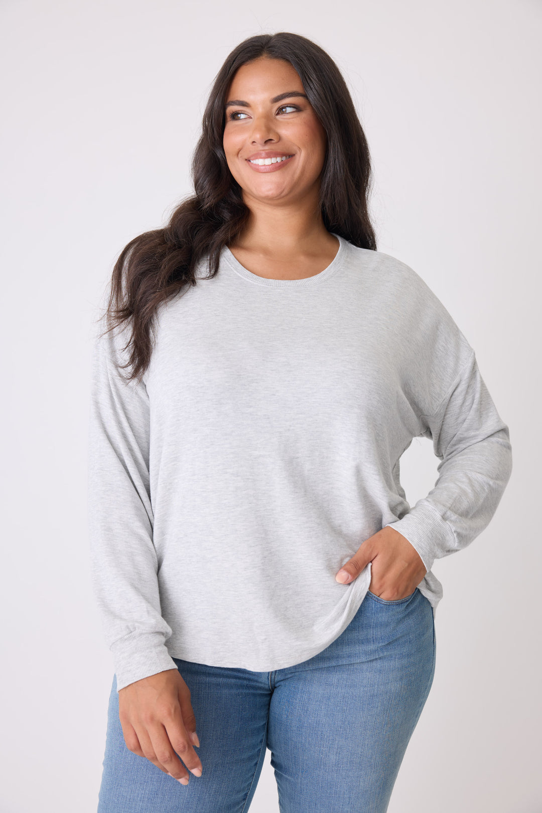 Jammie Essentials Long Sleeve Top - Extended Sizes