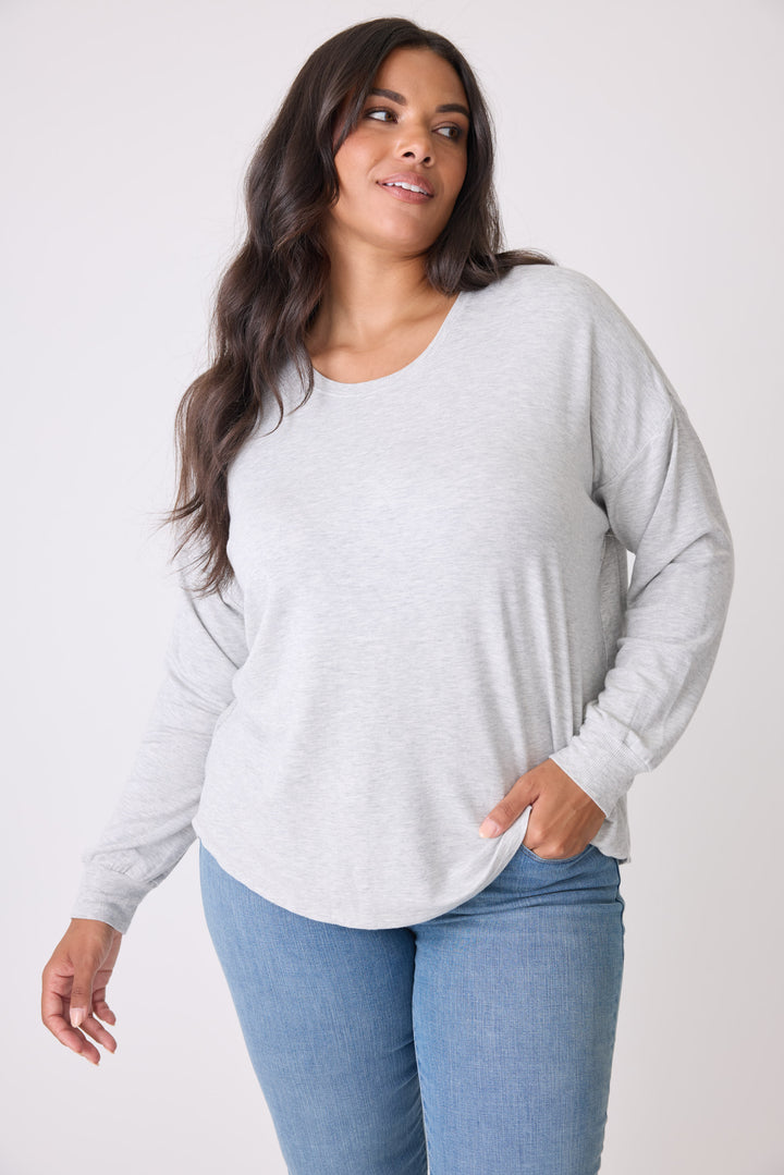 Jammie Essentials Long Sleeve Top - Extended Sizes