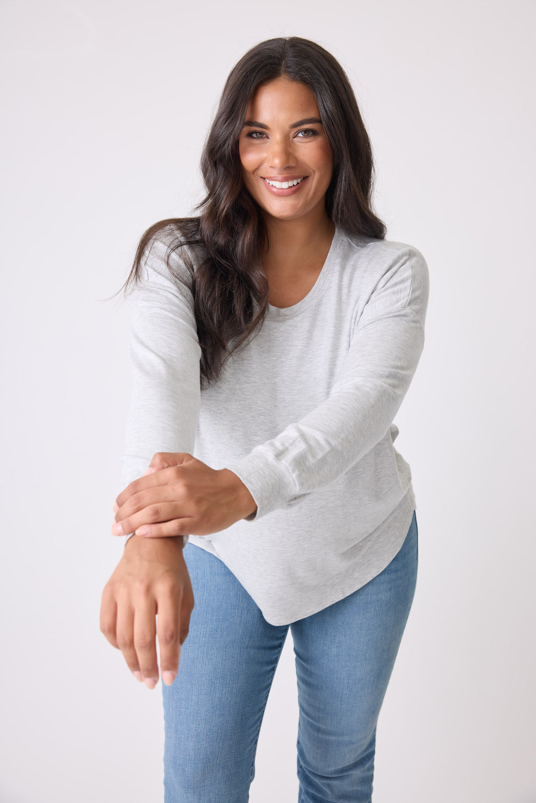 Jammie Essentials Long Sleeve Top - Extended Sizes