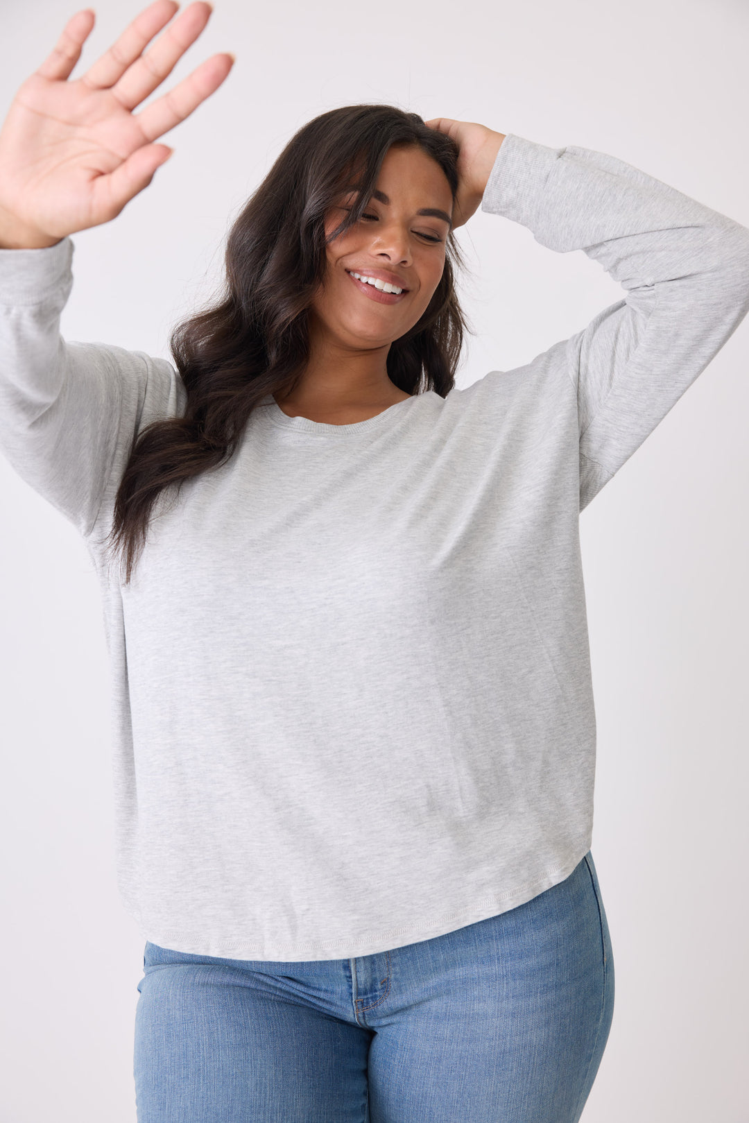 Jammie Essentials Long Sleeve Top - Extended Sizes