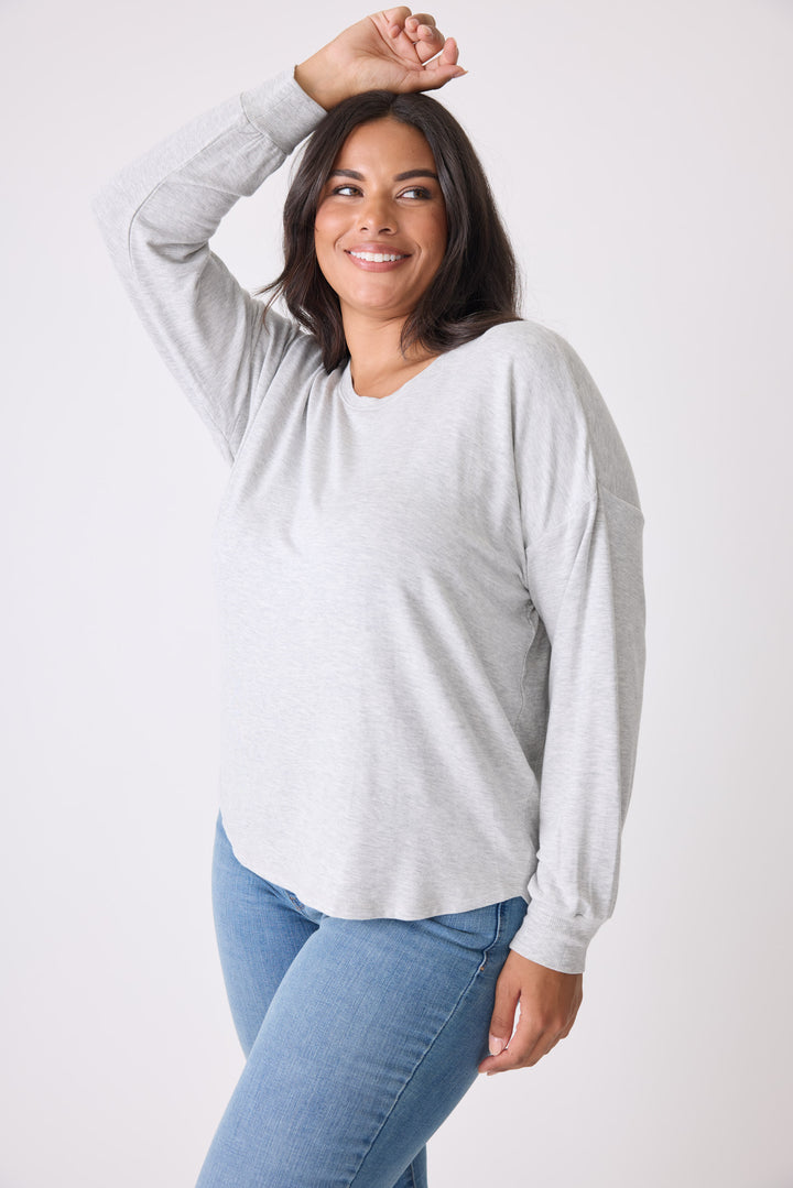 Jammie Essentials Long Sleeve Top - Extended Sizes