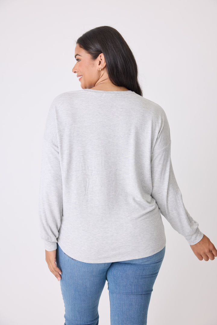 Jammie Essentials Long Sleeve Top - Extended Sizes