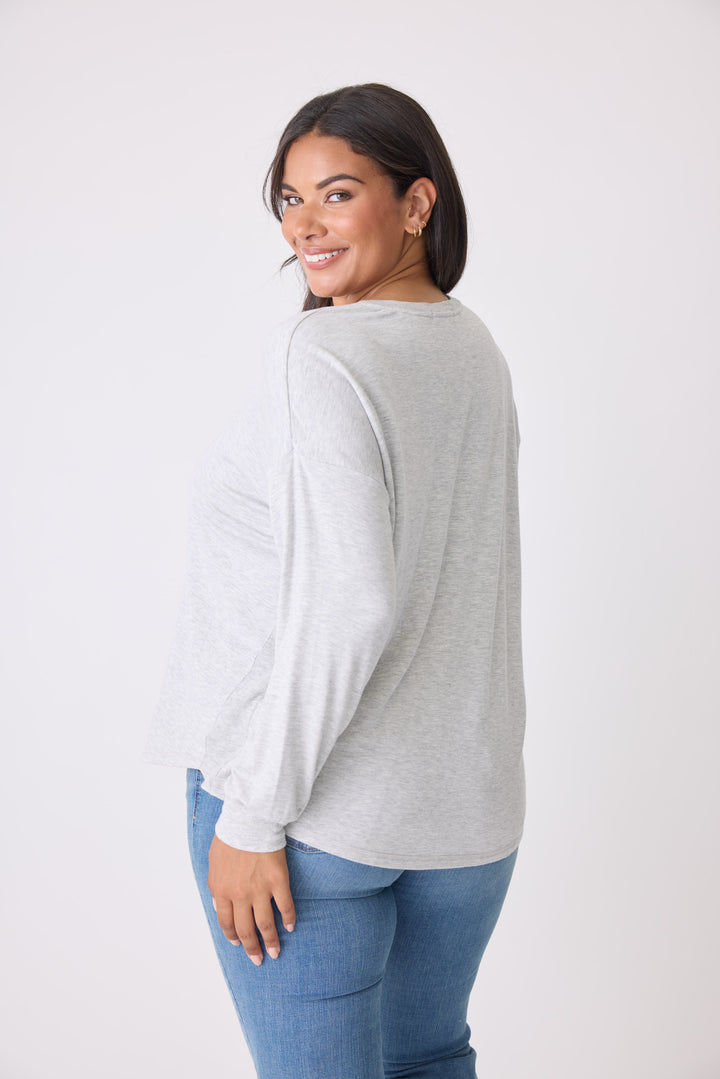 Jammie Essentials Long Sleeve Top - Extended Sizes