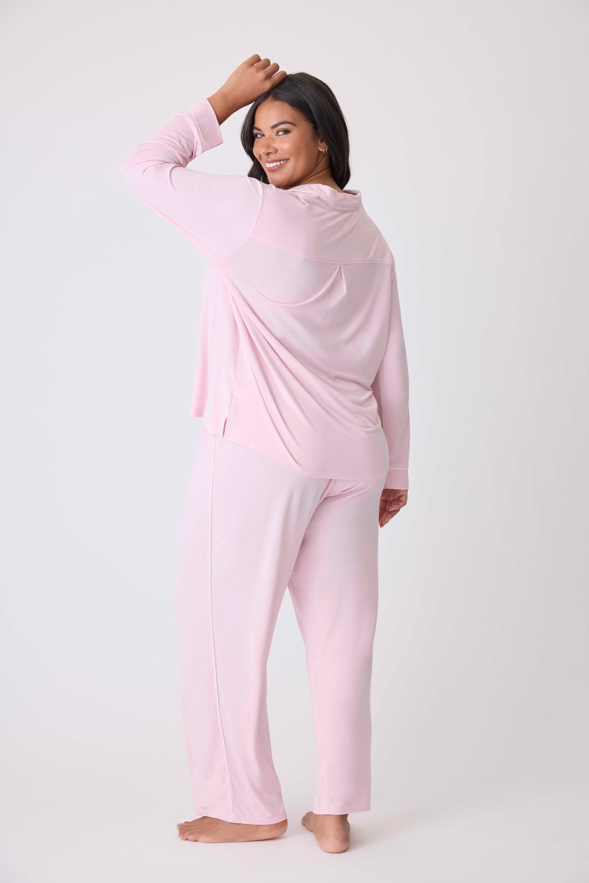 Blush plush pajama set sale