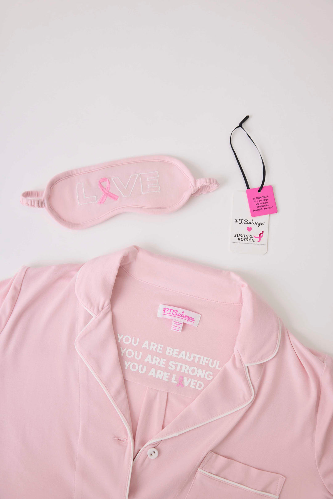 PJS x Susan G. Komen Modal PJ Set