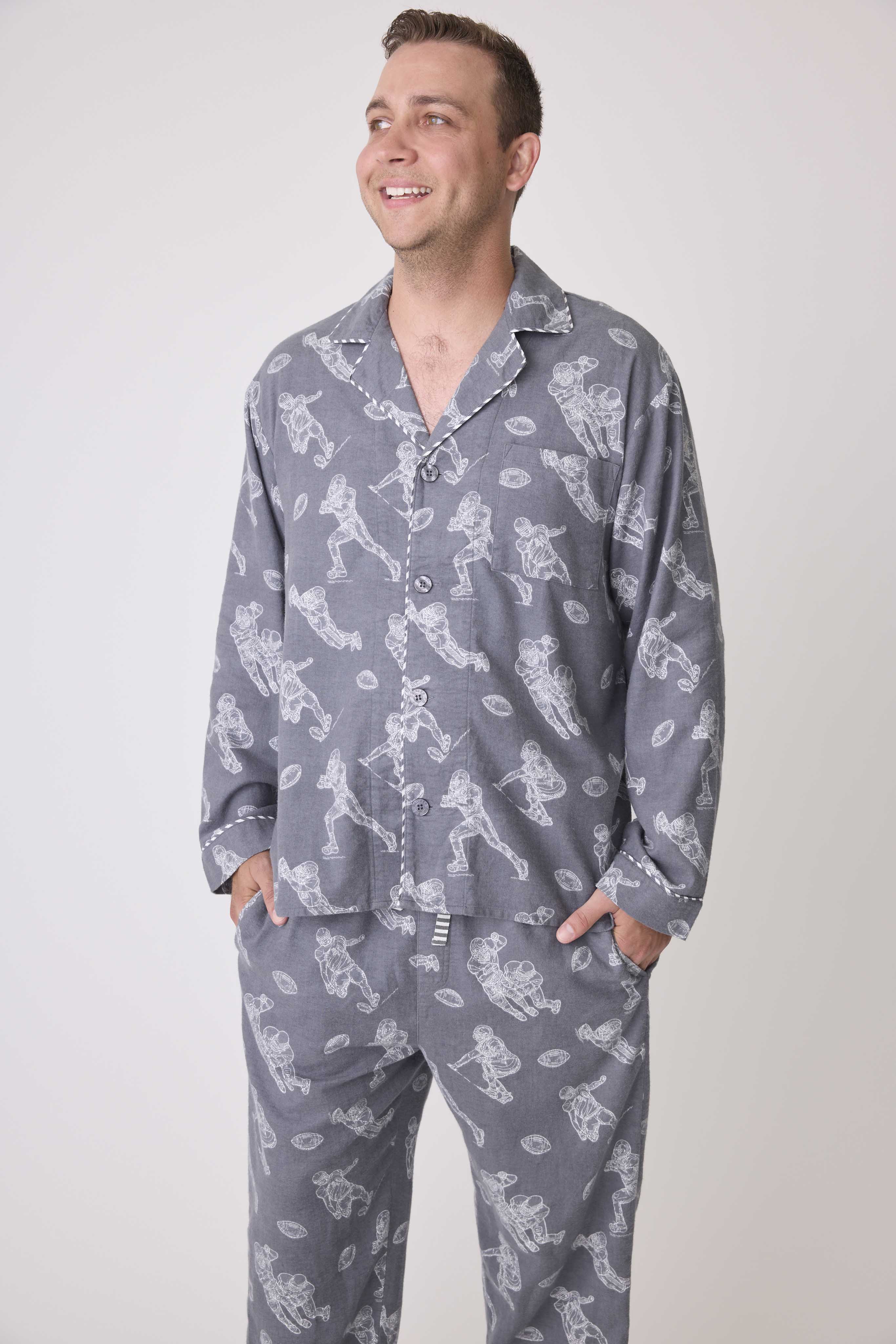 Game Day Men s Flannel PJ Set