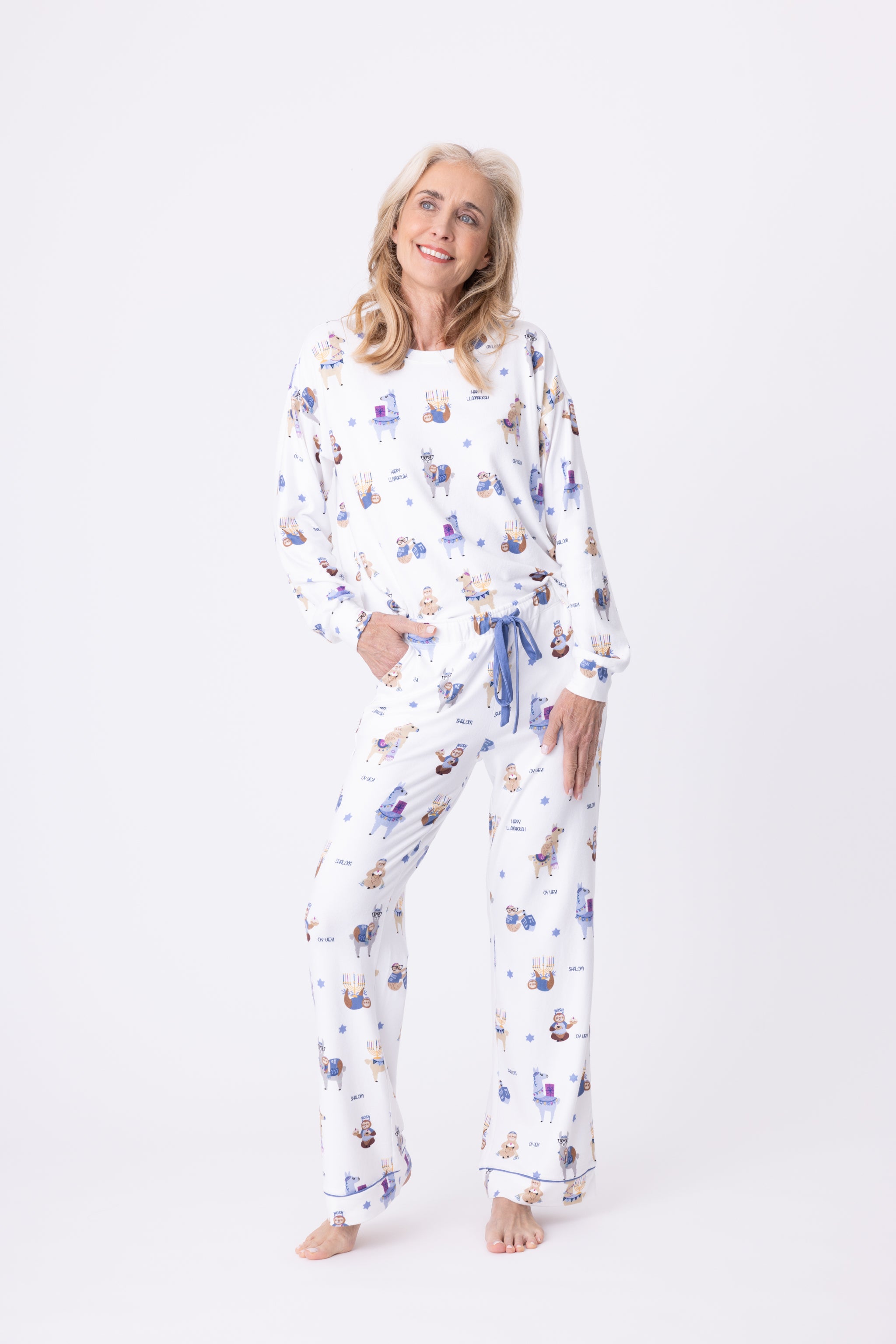 Llama women's pajamas sale