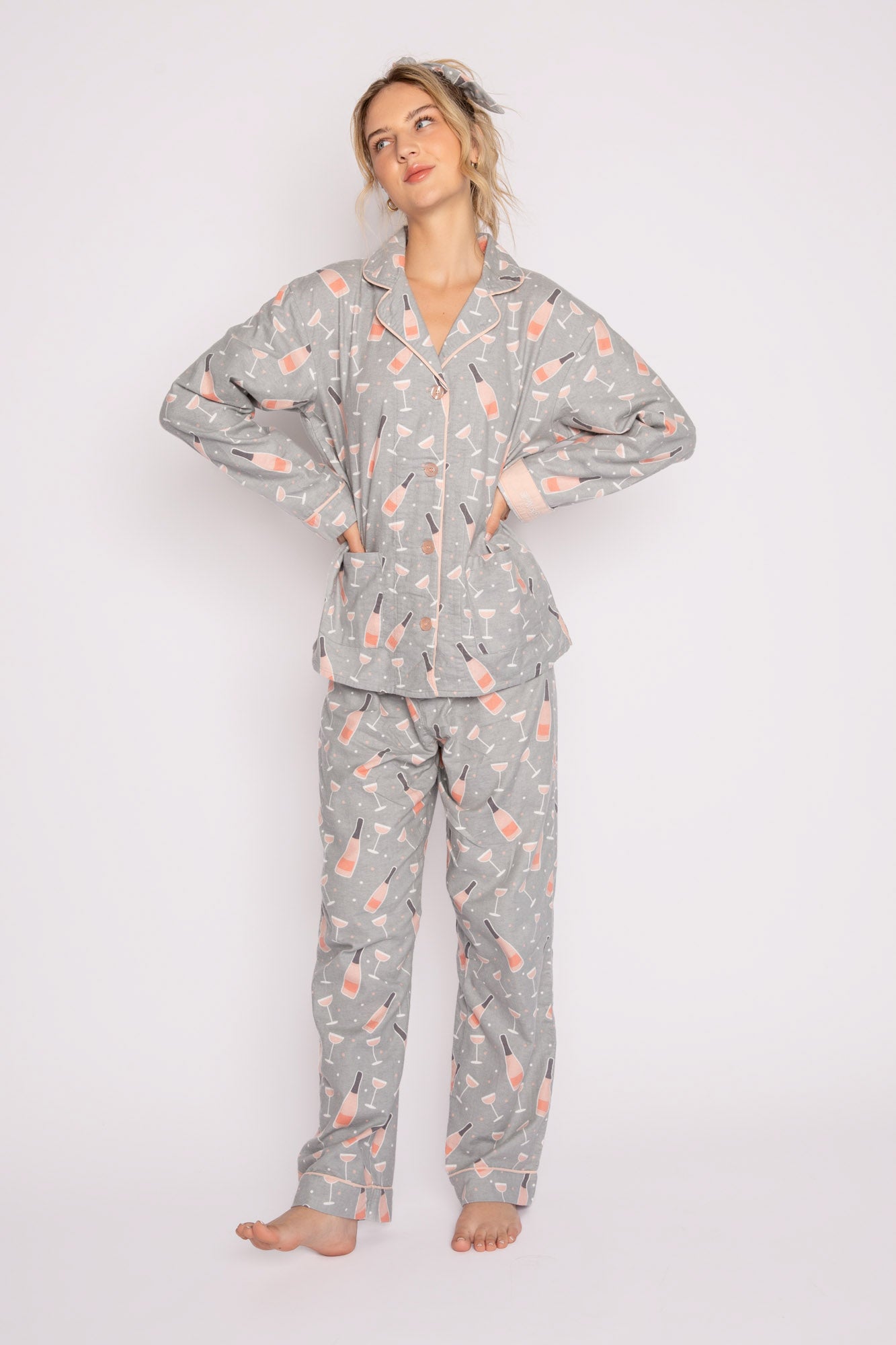 Pj salvage champagne pajamas sale