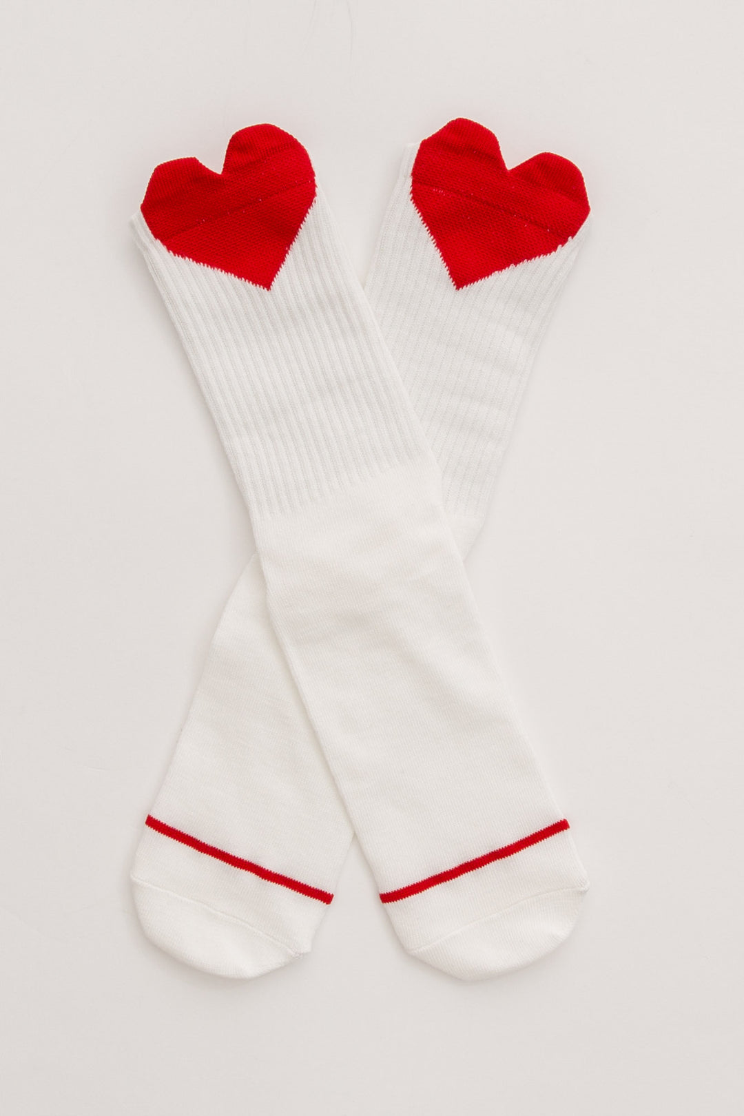 Women's White Rib Socks – P.J. Salvage