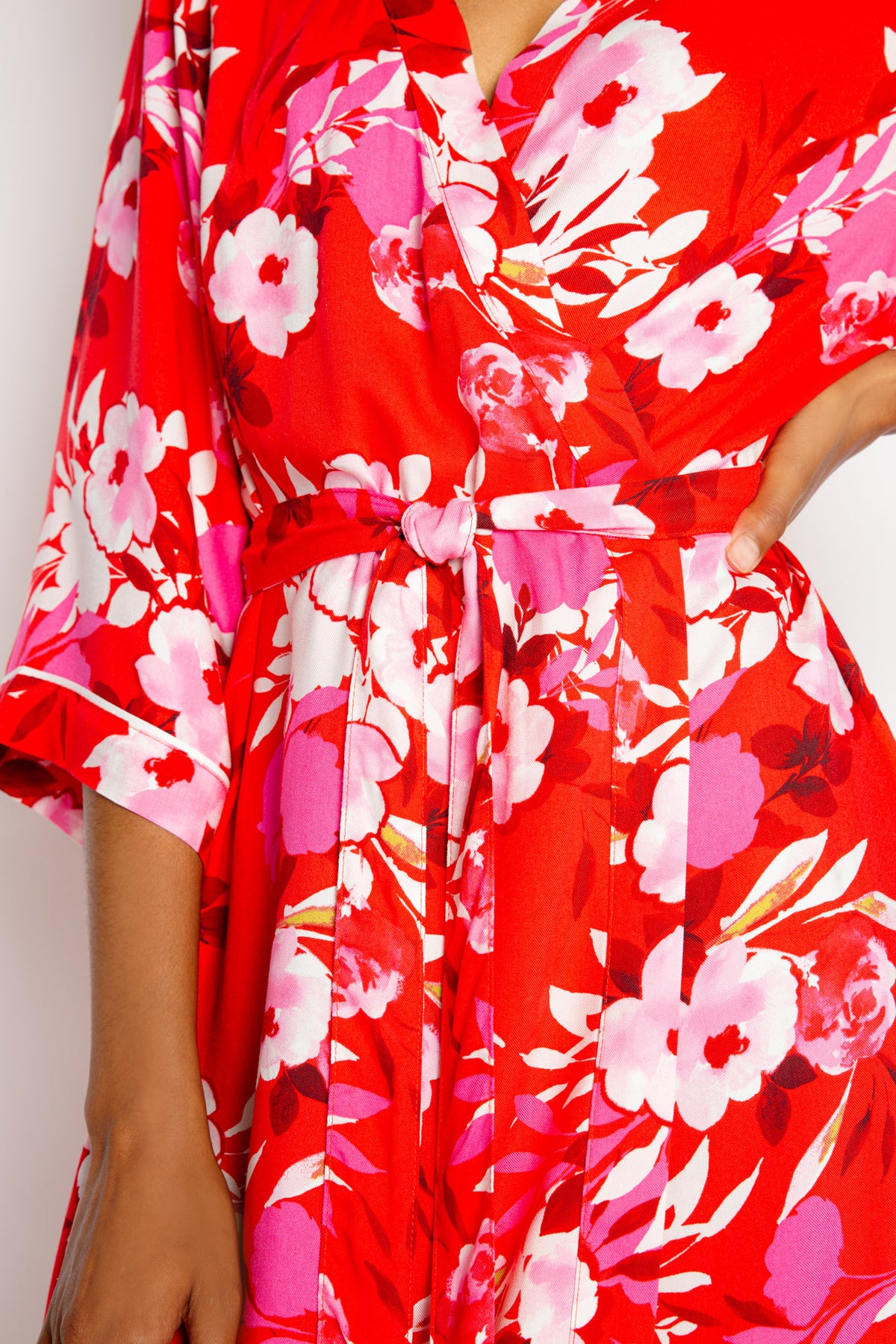 Watercolor Bloom Robe